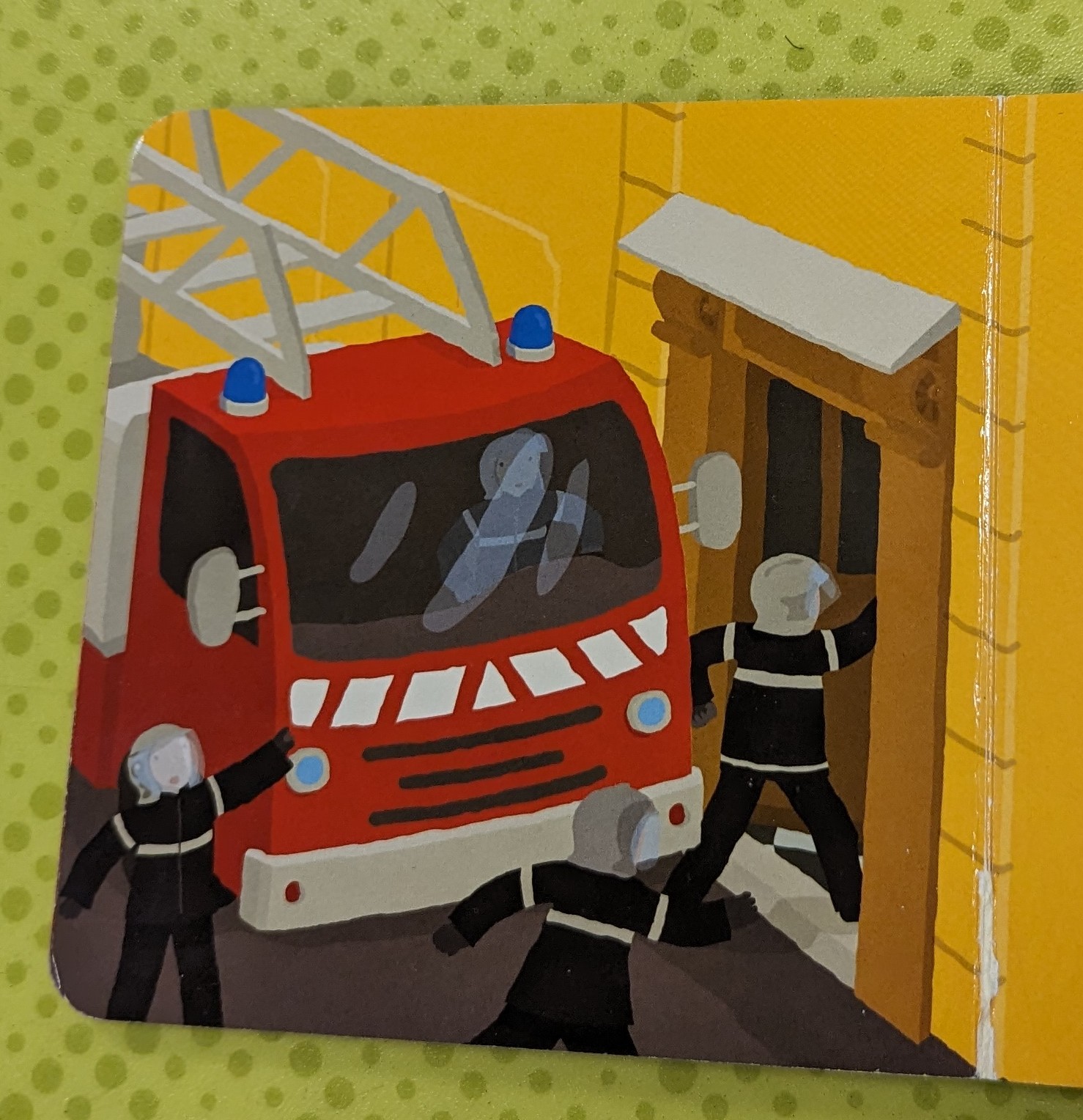 Pompiers au relais d'assistante maternelle