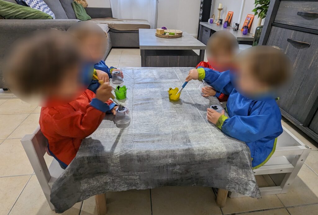 assistante maternelle colomiers peinture