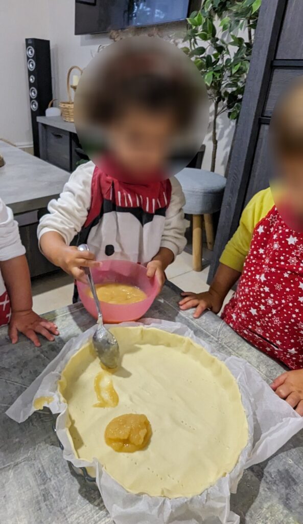 pâtisserie chez assistante maternelle