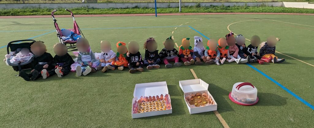 assistante maternelle colomiers goûter d'halloween