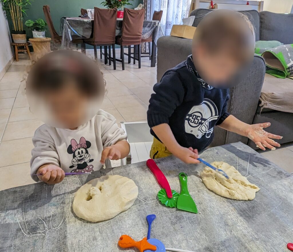 assistante maternelle pâte à sel