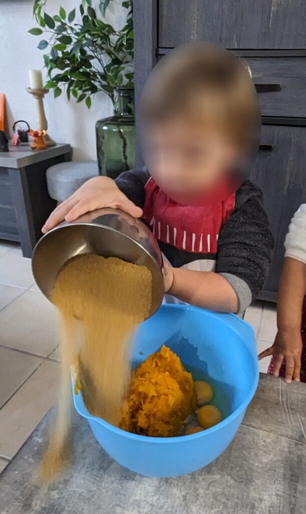 pâtisserie chez assistante maternelle colomiers