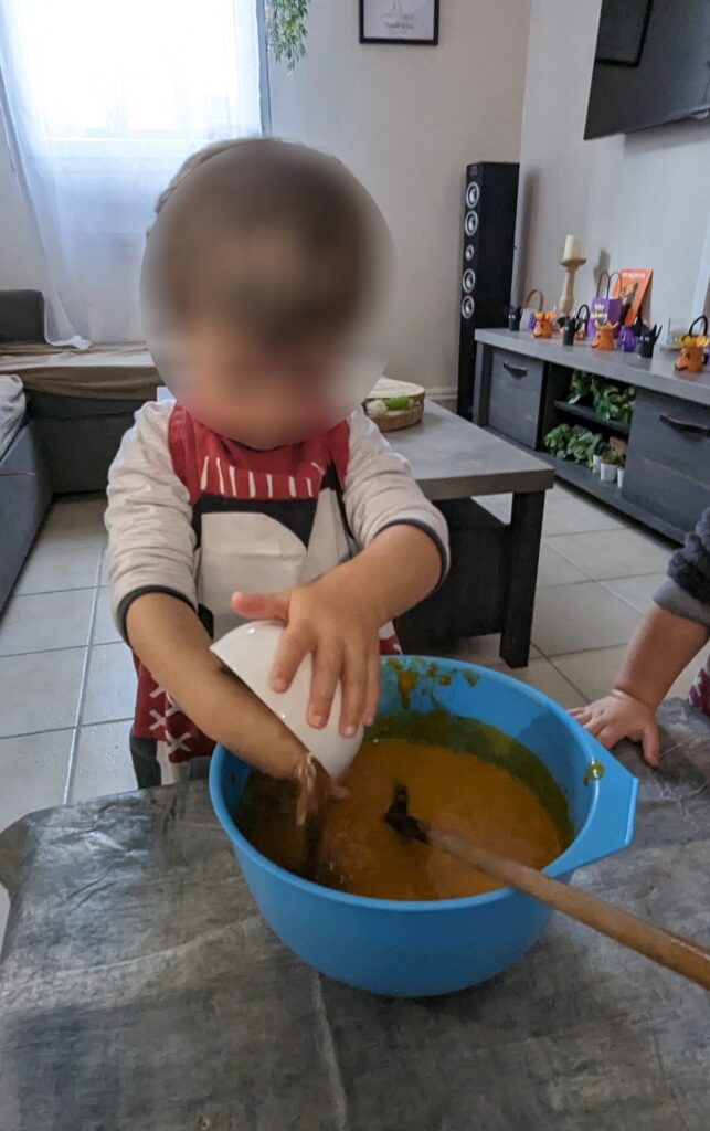 pâtisserie chez assistante maternelle colomiers