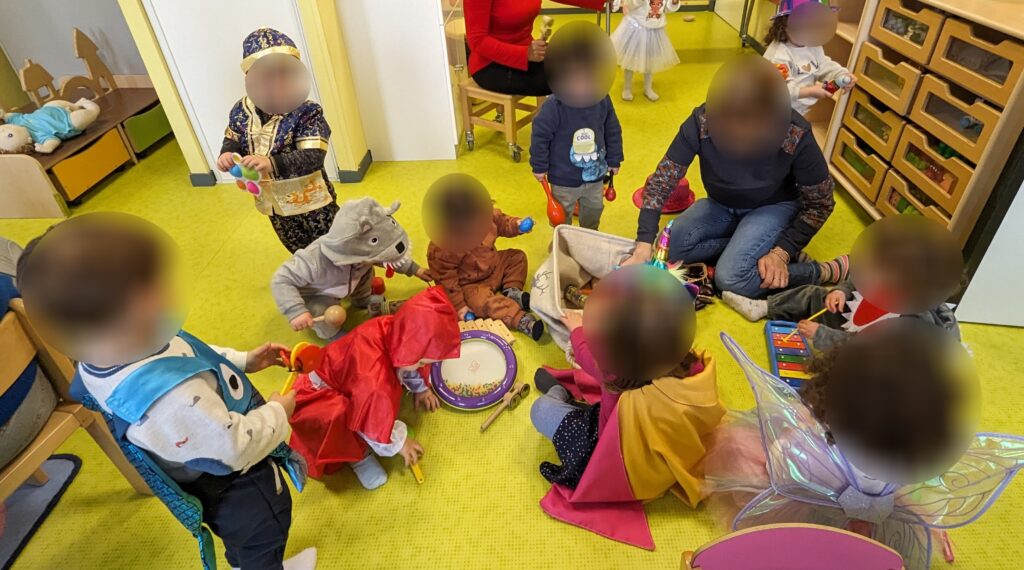 assistante maternelle colomiers atelier musique