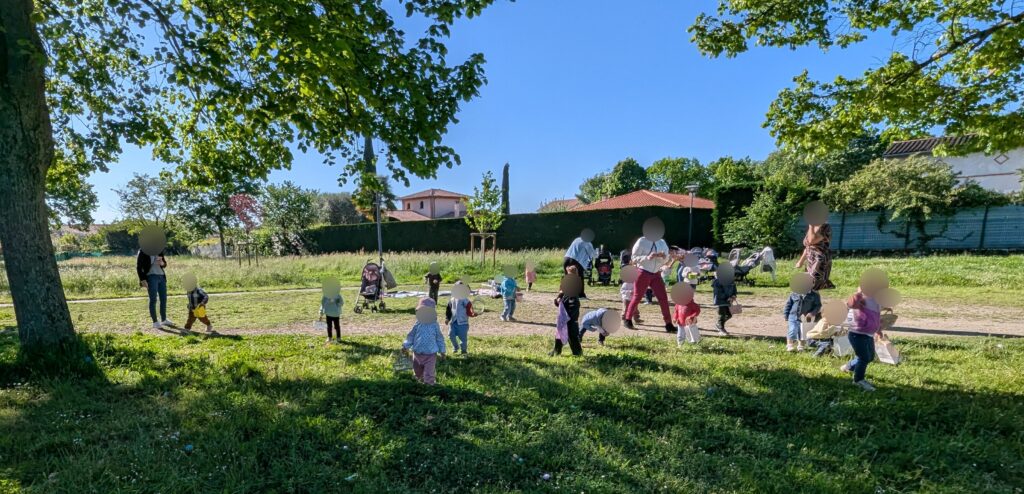 assistante maternelle colomiers chasse aux oeufs