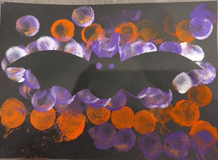 La chauve souris qui se cachait dans la nuit