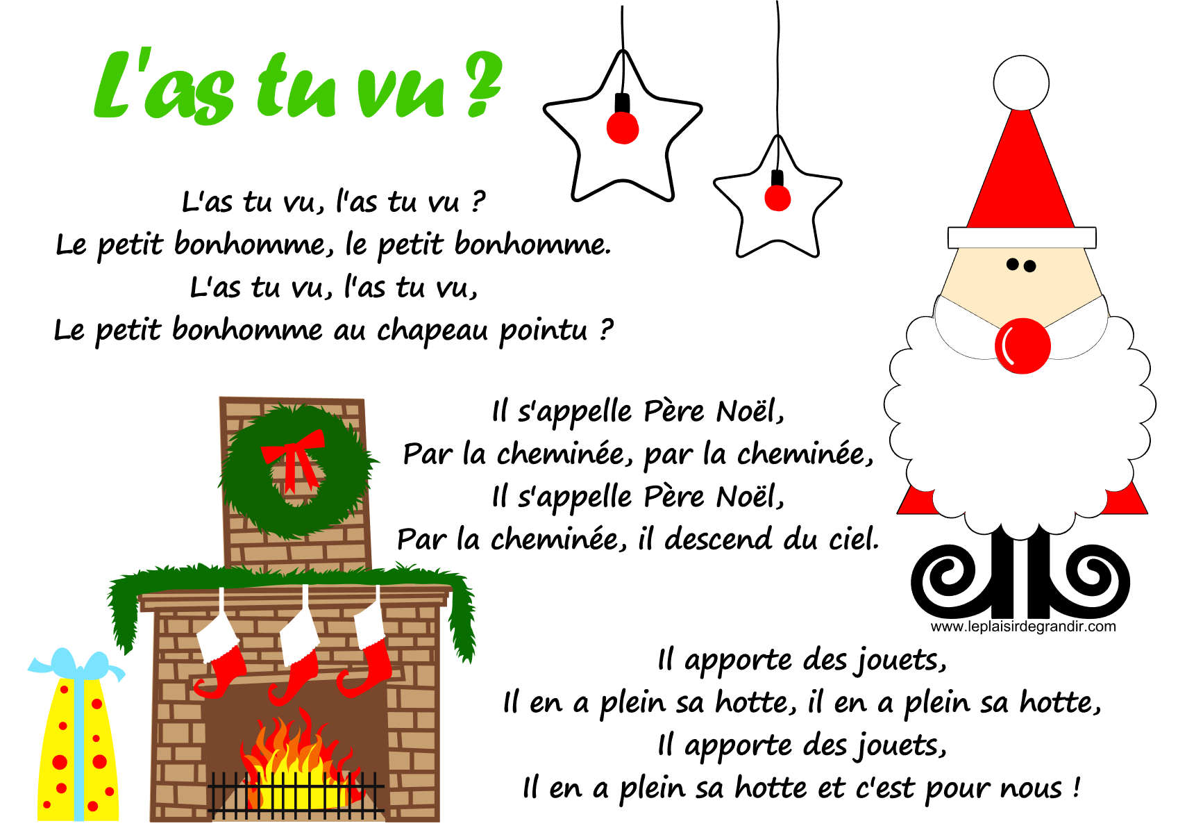 Nouvelle comptine : L’as-tu vu ?